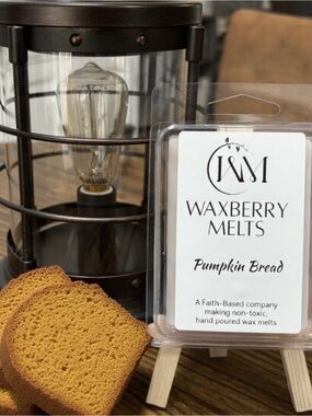 Hand Crafted Pumpkin Bread Scented Wax Melt